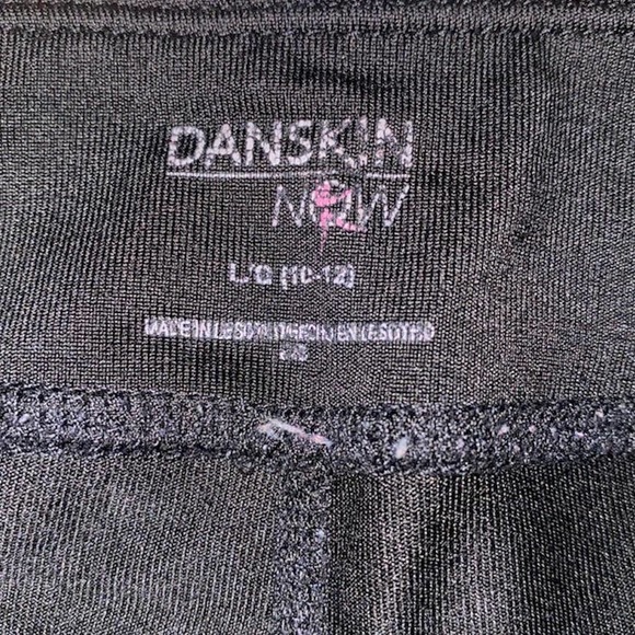 Danskin Now - Dri More Black Leggings - Girl’s Large - Picture 6 of 6